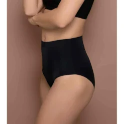 Bye BraCulotte taille midi invisible Noire Bye Bra - INVISIBLE SHAPEWEAR