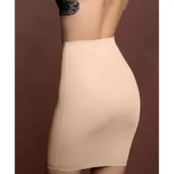 Bye BraJupe mi-longue taille haute invisible sculptante Beige Bye Bra- INVISIBLE SHAPEWEAR