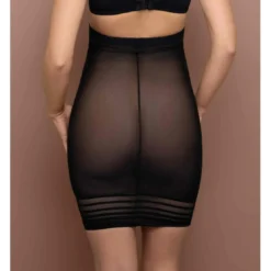 Bye BraJupe taille haute gainante Noire Bye Bra- POWERMESH SHAPEWEAR
