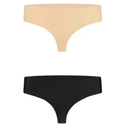 Bye BraLot de 2 strings invisibles Multicolore Bye Bra- UNDERWEAR