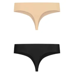 Bye BraLot de 2 strings invisibles Multicolore Bye Bra- UNDERWEAR