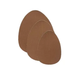 Bye BraPack de 3 paires de coques fines adhésives et cache tétons Marron Bye Bra en coton- TAPES