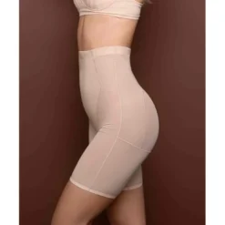 Bye BraPanty taille haute gainant Beige Bye Bra- POWERMESH SHAPEWEAR