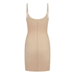 Bye BraRobe buste ouvert gainante Beige Bye Bra- POWERMESH SHAPEWEAR