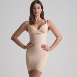 Bye BraRobe buste ouvert sculptante Beige Bye Bra - SCULPTING SHAPEWEAR