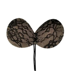 Bye BraSoutien-gorge bandeau adhésif dos nu Noir à motif- ADHESIVE BRAS