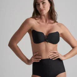 Bye BraSoutien-gorge bandeau adhésif dos nu Noir - ADHESIVE BRAS