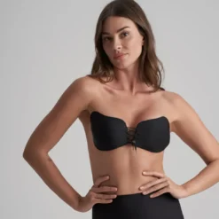 Bye BraSoutien-gorge bandeau adhésif dos nu Noir - ADHESIVE BRAS
