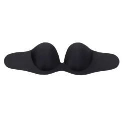 Bye BraSoutien-gorge bandeau adhésif dos nu noir en tissu