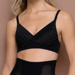 Bye BraSoutien-gorge triangle sans armatures Noir Bye Bra- POWERMESH SHAPEWEAR