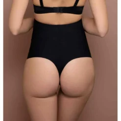 Bye BraString taille haute sculptant - Noir Bye Bra- SCULPTING SHAPEWEAR