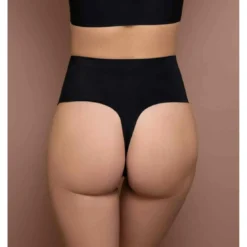 Bye BraString taille midi invisible Noir Invisible Bye Bra- INVISIBLE SHAPEWEAR