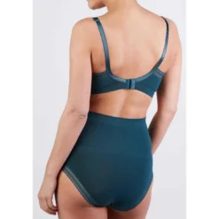 Cache CoeurBrassière d'allaitement verte Cache-Cœur Lingerie en viscose- MILK