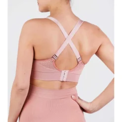 Cache CoeurBrassière d'allaitement sport rose Cache Coeur Lingerie - WOMA