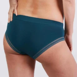 Cache CoeurCulotte de grossesse verte Cache-Cœur Lingerie en viscose- MILK