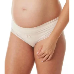 Cache CoeurCulotte de grossesse rose Cache Coeur Lingerieen viscose- MILK
