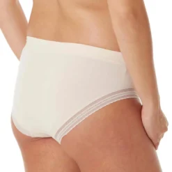 Cache CoeurCulotte de grossesse rose Cache Coeur Lingerieen viscose- MILK