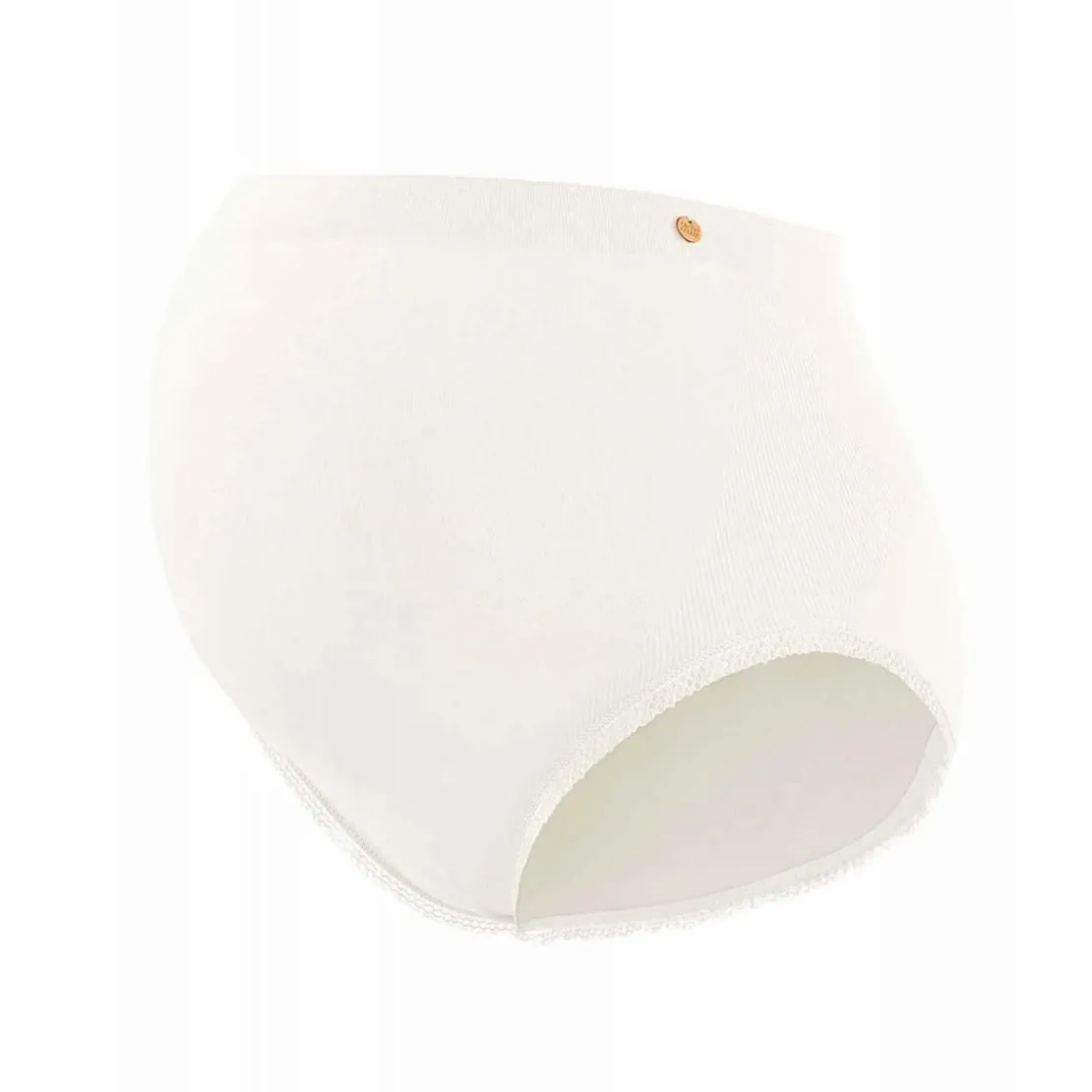 Cache CoeurCulotte de grossesse Blanc - Cache Coeur en coton- ORGANIC