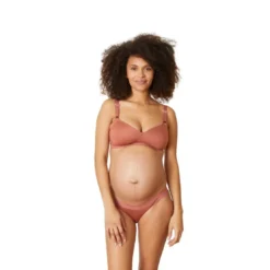 Cache CoeurCulotte de grossesse taille basse - Orange Cache Cœur Lingerie- SERENA