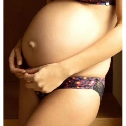 Cache CoeurCulotte de grossesse taille basse - Multicolore Cache Cœur Lingerie- LILLY