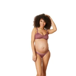 Cache CoeurCulotte de grossesse taille basse - Violette Cache Cœur Lingerie- SERENA