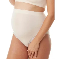 Cache CoeurCulotte de grossesse maxi rose Cache Coeur Lingerieen viscose- MILK