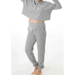 Cache CoeurPantalon de grossesse gris Cache Coeur Lingerieen viscose- SWEETHOME