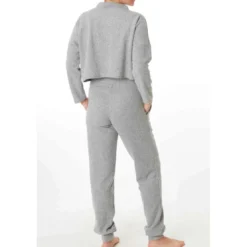 Cache CoeurPantalon de grossesse gris Cache Coeur Lingerieen viscose- SWEETHOME