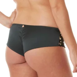 Cache CoeurShorty de grossesse noir Cache Coeur Lingerie - CLEO