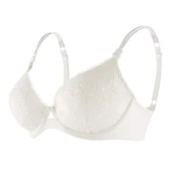 Cache CoeurSoutien-gorge allaitement push-up armatures ivoire Cache Coeur Lingerie - LOUISE