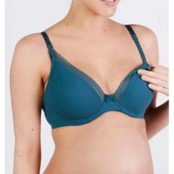 Cache CoeurSoutien-gorge allaitement armatures vert Cache-Cœur Lingerie en viscose- MILK
