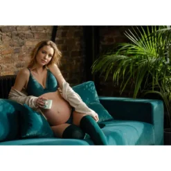 Cache CoeurSoutien-gorge allaitement armatures vert Cache-Cœur Lingerie en viscose- MILK