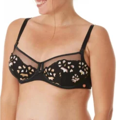Cache CoeurSoutien-gorge allaitement armatures noir Cache Coeur Lingerie - CLEO