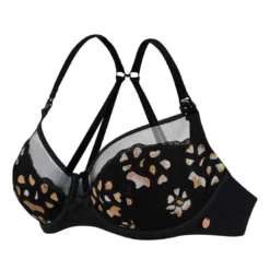 Cache CoeurSoutien-gorge allaitement armatures noir Cache Coeur Lingerie - CLEO