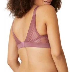 Cache CoeurSoutien-gorge de grossesse et d'allaitement sans armatures - Violet Cache Cœur Lingerie- SERENA