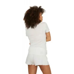 Cache CoeurT-shirt de grossesse et d'allaitement - Blanc - Cache Cœur Lingerie en coton bio- TROUSSEAU
