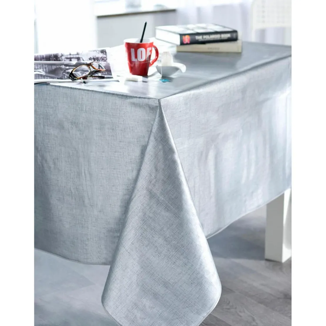 CalitexNappe EFFET TISSAGE Argent