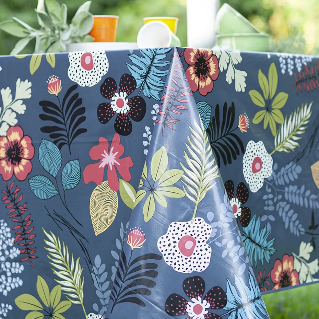 CalitexNappe rectangle TOILE CIREE Multicolore