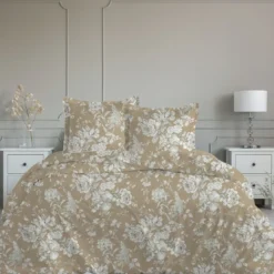 CalitexParure de lit Housse de couette +2Taies 240X220 VERSAILLES beige