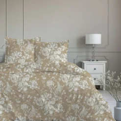 CalitexParure de lit Housse de couette +2Taies 240X220 VERSAILLES beige