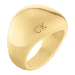 Calvin Klein BijouxBague femme Calvin KleinPlayful Organic Shapes - 35000441 Acier Doré