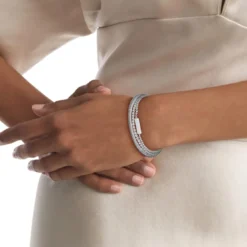 Calvin Klein BijouxBracelet Femme Calvin Klein Bijoux Ck Trio - 35000796 Acier Argent