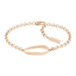 Calvin Klein BijouxBracelet Femme Calvin KleinPlayful Organic Shapes - 35000359 Acier Doré rose
