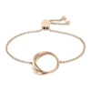 Calvin Klein BijouxBracelet Femme Calvin KleinWarped Rings - 35000005 Acier Doré rose