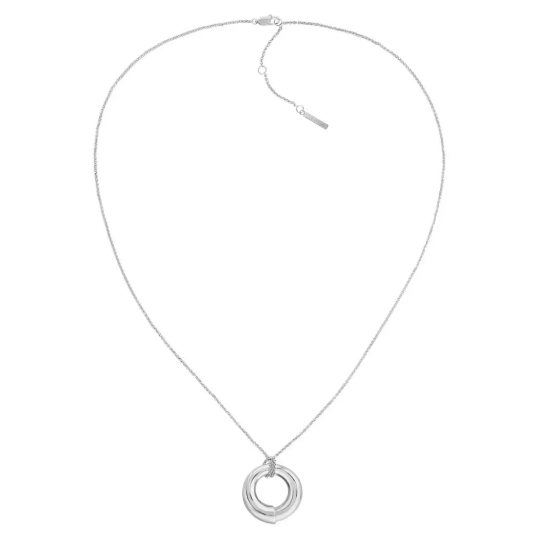 Calvin Klein BijouxCollier Femme Calvin Klein Bijoux Ck Spiral - 35000760 Acier Argent