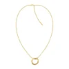 Calvin Klein BijouxCollier Femme Calvin KleinTwisted Ring - 35000307 Acier Doré