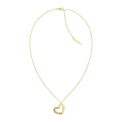 Calvin Klein BijouxCollier Femme Calvin KleinMinimalist Hearts - 35000385 Acier Doré