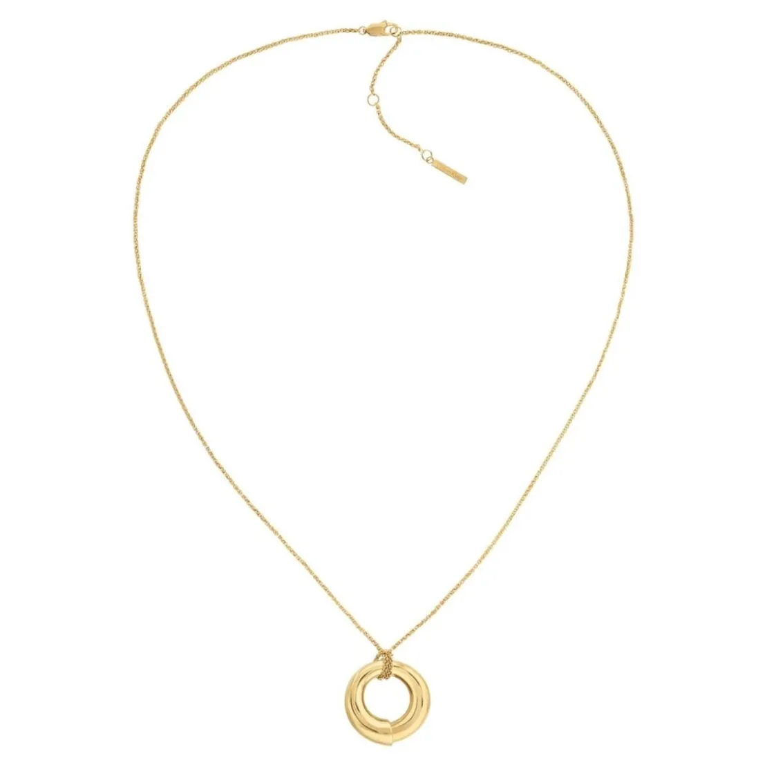 Calvin Klein BijouxCollier Femme Calvin Klein Bijoux Ck Spiral - 35000761 Acier Doré