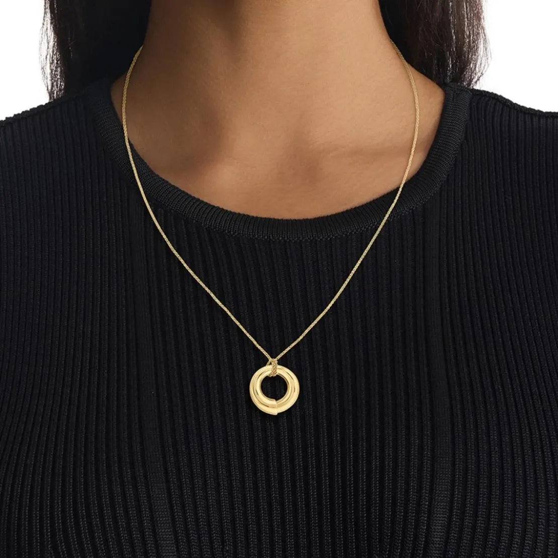 Calvin Klein BijouxCollier Femme Calvin Klein Bijoux Ck Spiral - 35000761 Acier Doré
