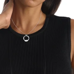 Calvin Klein BijouxCollier Femme Calvin KleinEthereal Metals - 35000525 Acier Argent